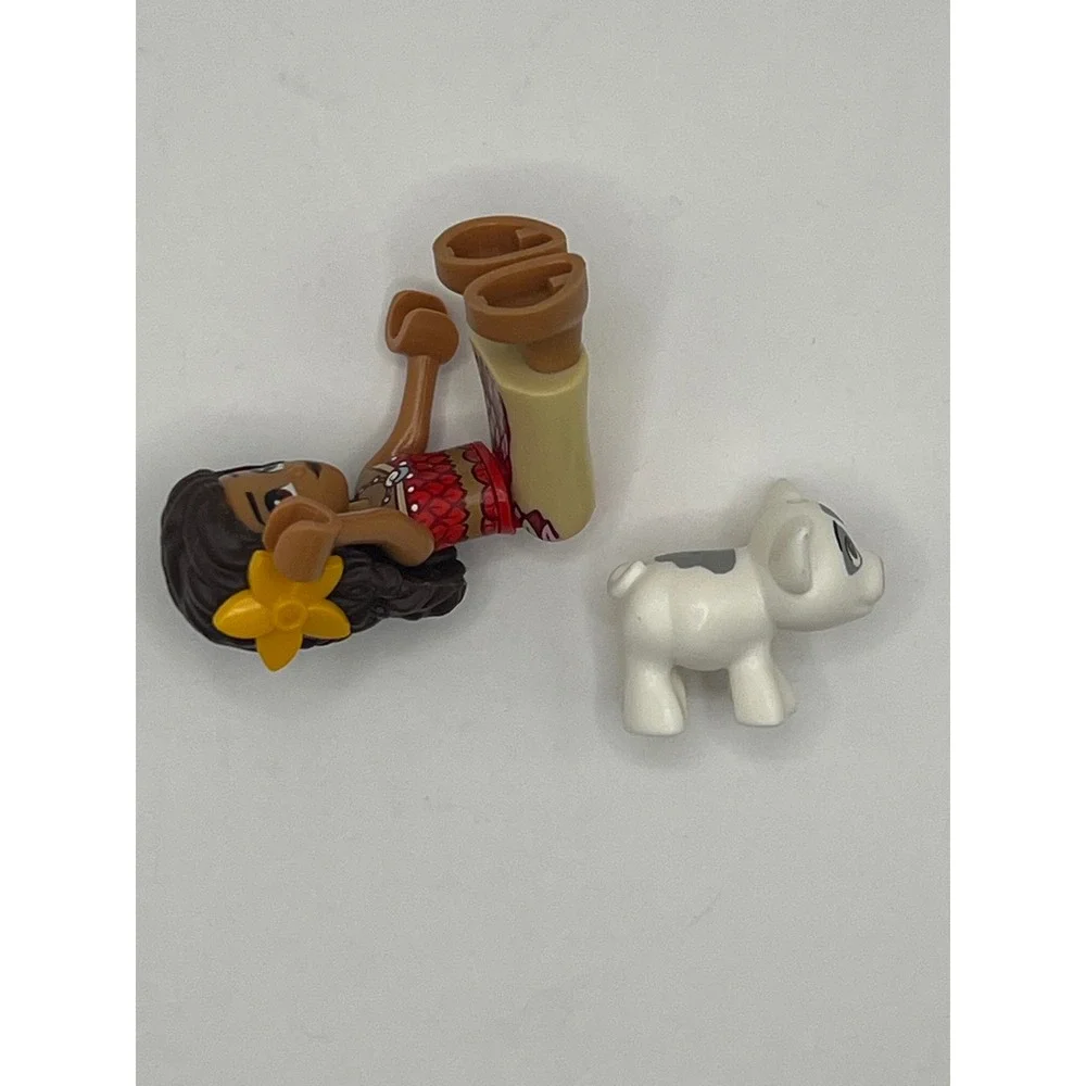 LEGO Disney Moana Mini-Doll Figure with Pua the Pig Pet Minifigures Set dp171